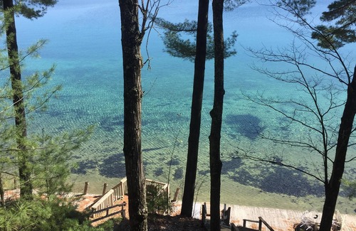 Kalkaska Cottage | Newly Renovated Vacation Home on Crystal Clear Bear Lake.