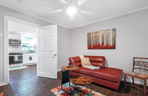 Montgomery House | Newly renovated Victorian home with beautiful features in quiet neighborhood.