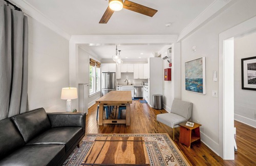 Historic Downtown Apalachicola Apartment | Newly Renovated with Direct Porch Access, Coastal Views and Walking Distance to