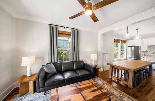 Historic Downtown Apalachicola Apartment | Newly Renovated with Direct Porch Access, Coastal Views and Walking Distance to