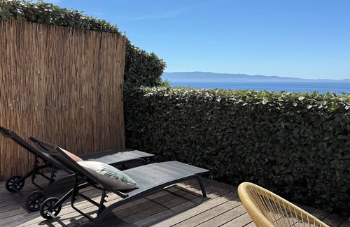 Ajaccio House | nHouse with sea view in a residence including a pool, 5 mn walk from the beach.
