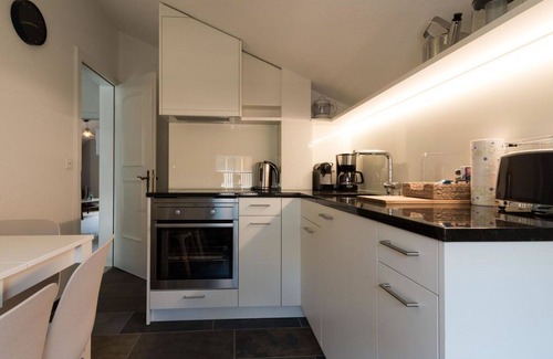 Saas-Balen Apartment | Nice apartment for 10 people with WIFI, TV, balcony and pets allowed