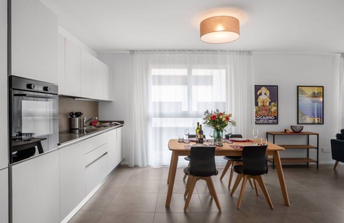 Locarno Apartment | Nice apartment for 4 guests with WIFI, TV, balcony, pets allowed and parking