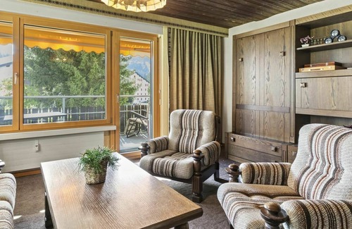 Parpan Apartment | Nice apartment for 4 guests with TV and balcony