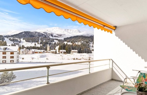 Parpan Apartment | Nice apartment for 4 guests with WIFI, TV and balcony