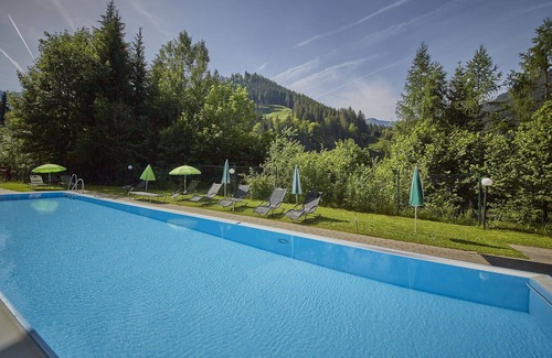 Viehhofen Apartment | Nice apartment for 8 people with WIFI, pool, TV, balcony, pets allowed and parking