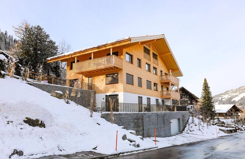 Zweisimmen Apartment | Nice apartment for 2 people with WIFI, TV and balcony