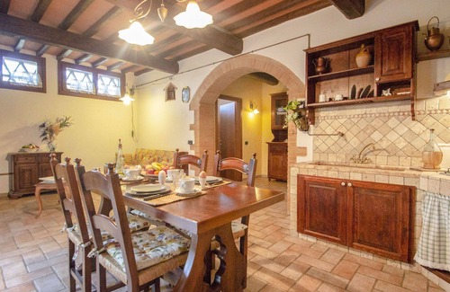 Poggiarello Villa | Nice apartment in villa with WIFI, pool, TV, terrace and pets allowed, close to San Gimignano