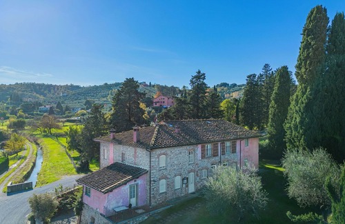San Michele di Moriano Villa | Nice apartment in villa for 4 people with pool, WIFI, TV, patio and parking