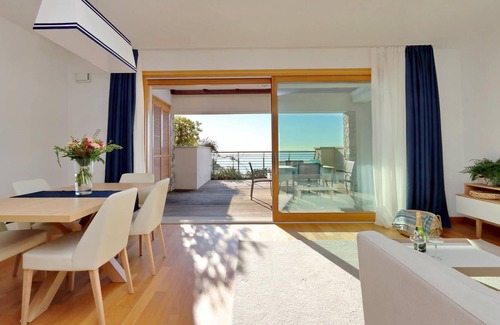 Portopiccolo Apartment | Nice apartment with sea view, located a few hundred meters from the sandy beach.