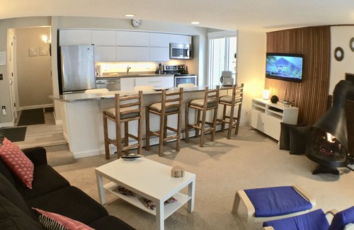 Park Forest Estates Condo | NICE CONDO! Great Location, Reviews, Hot Tub, 2 Bd, Walk or free bus to ski!