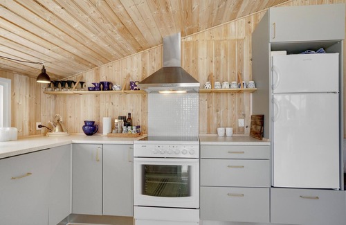 Bjert House | Nice home in Bjert with house sea view