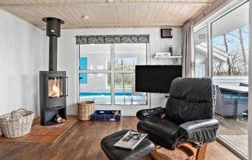 Houstrup House | Nice Home In Nørre Nebel With Sauna