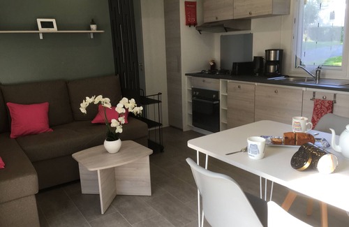 Litteau House | Nice mobile home 2 minutes from the Cerisy forest