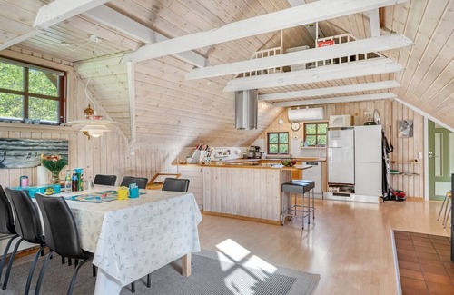 Hojslev House | "Niesina" - 600m to the fjord by Interhome