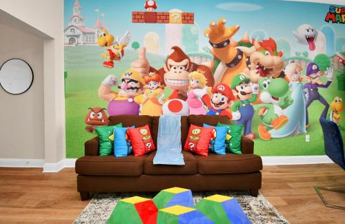 Houston Apartment | Nintendo Super Mario Arcade - 2BR-NRG-Med-Center-Galleria