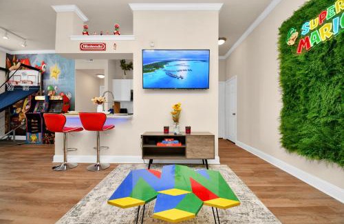 Houston Apartment | Nintendo Super Mario Arcade - 2BR-NRG-Med-Center-Galleria