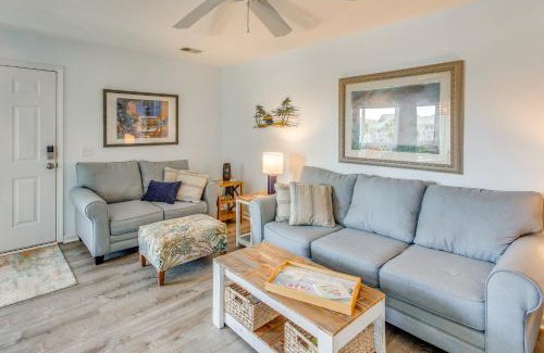 Cherry Grove Beach Apartment | NMB Condo Walk to the Beach or Use the Pool!