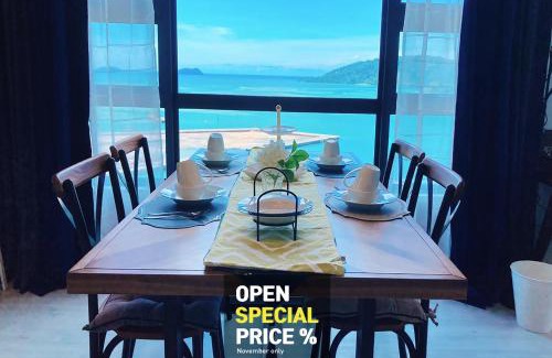 Downtown Kota Kinabalu Apartment | No1 Revisited Stay-Luxury Corner Seaview, 2bath room-Mango House3