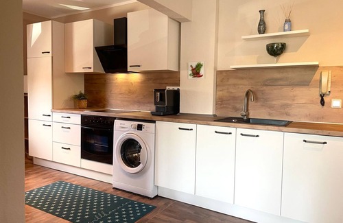 Sahlenburg Apartment | NO6 - Ferienwohnung mit Gemütlicher Ausstattung, 5 Min. zum Strand - Nige Ooge