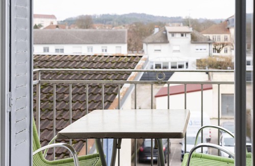 Vittel Apartment | Noa: 2-bedroom apartment in downtown Vittel (Balcony and free parking)