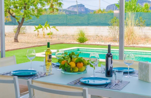 Lloseta Villa | NOGUER 6 - Beautiful villa with beautiful exteriors including private pool and billiards.