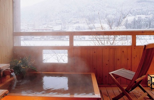 Gero Onsen House | Nonsmoking room Double bedroom View of the c /Gero Gifu