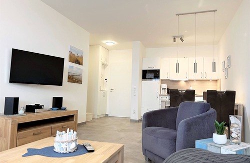 Dangast Apartment | Nordsee Park Dangast - Haus Spiekeroog Apartment Mitte EG (55 qm)
