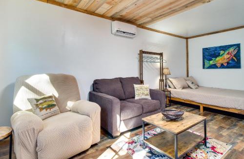 Norfork Apartment | Norfork Studio Escape Walk to White River!