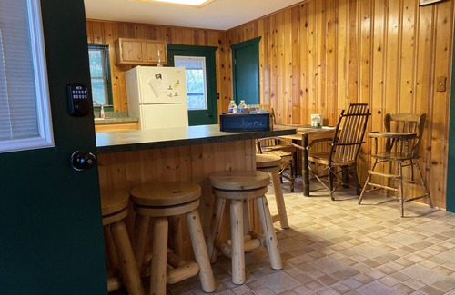 Manistee House | North Country Cabin - Secluded cabin on 20 acres