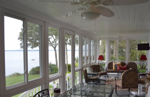 Cutchogue House | North Fork Bayfront Home w Private Beach & Nearby the Finest Wineries & Eateries