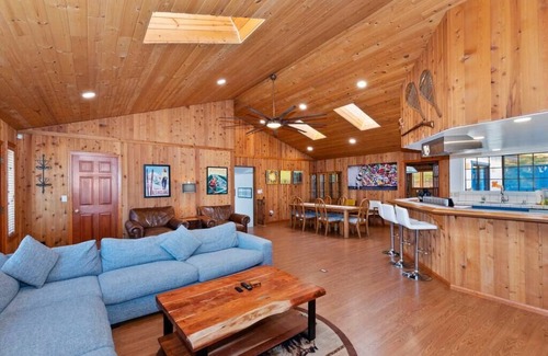 Fawnskin House | North Shore Chalet | Lake View + Spa + Game Rooms!