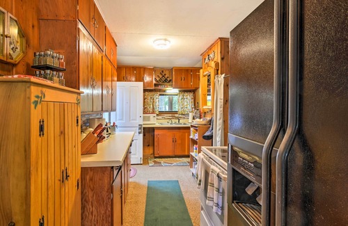 Lake George Cabin | Northern Michigan Lake House w/Boat Dock + Kayaks