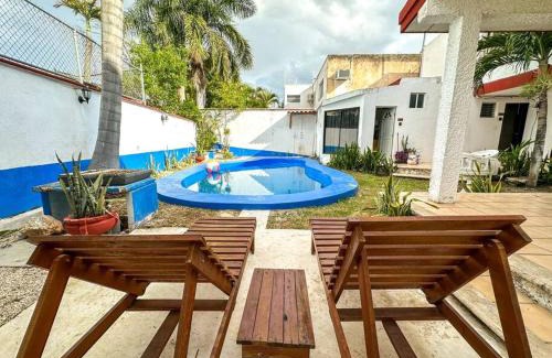 Colonia Campestre Apartment | Northern zone with pool and billar-Cobalto