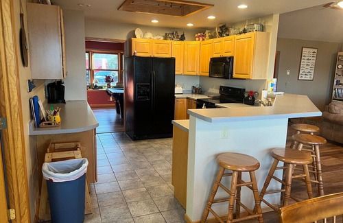 Hayward House | Northwood's Fish Haven on Beautiful Moose Lake; 2 kayaks, Lilly pad & game-room