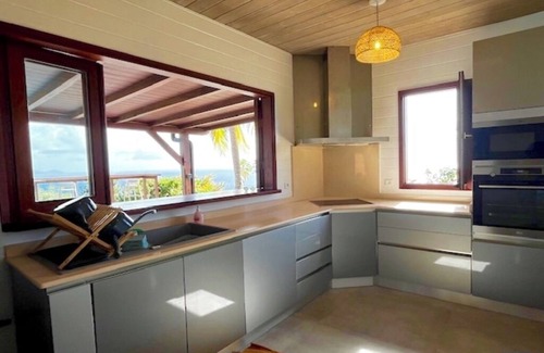Case-Pilote Villa | NOUVEAU Villa Caraïbe standing piscine vue mer