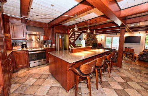 Eidelweiss Village House | Now Accepting 3 Night Stays - Waterfront w/Firepit, Hot Tub & Boats