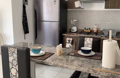 Queretaro Apartment | NUEVO Departamento Wi-Fi - Cocina