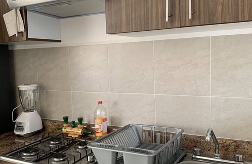Queretaro Apartment | NUEVO Departamento Wi-Fi - Cocina