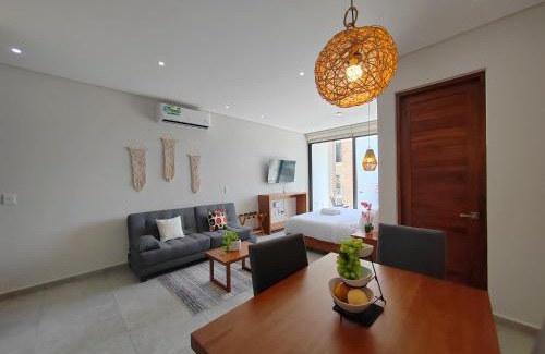 Luis Donaldo Colosio Apartment | Nuevo! Hermosos estudios cerca de la 5ta Av-Pool-GYM BY YEAH