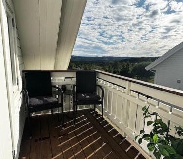 Gjovik Apartment | NY og moderne studioleilighet med elbil lading