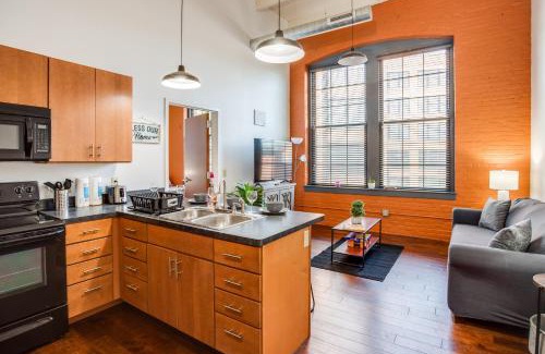 Rochester Apartment | NY Style Centric Loft with King Bed by Park ave