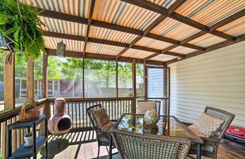 Tranquil Harbour House | Oak Island Home with Fenced Yard, Walk to Long Beach