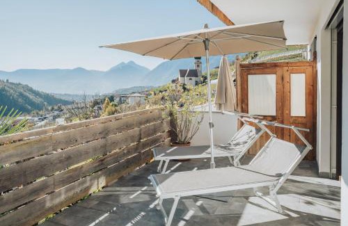 Rifiano Apartment | Oberegghof Ferienwohnung Garten