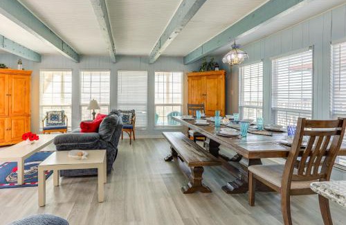 Freeport House | Ocean Access and BBQ Pit Surfside Beach Family Home