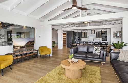 Castle Hill House | Ocean and City view group sized luxury.