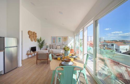 Costa de Caparica Apartment | Ocean Balcony Penthouses, by TimeCooler