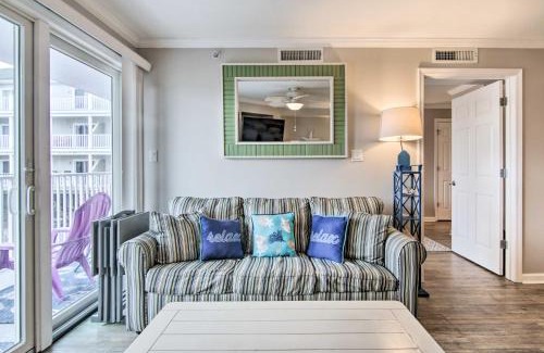 Ocean City Apartment | Ocean City Condo Spacious Balcony, Walk to Beach!
