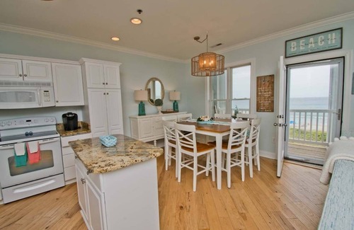 Indian Beach Condo | Ocean Club A203, Oceanfront Condo in Indian Beach, NC!