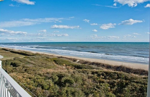 Indian Beach Condo | Ocean Club B302, Oceanfront Condo in Indian Beach, NC!